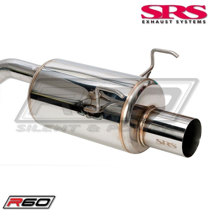 SRS EXHAUST SYSTEMS R60 CATBACK SYSTEM TÜV (HONDA CIVIC EP3 TYPE R)