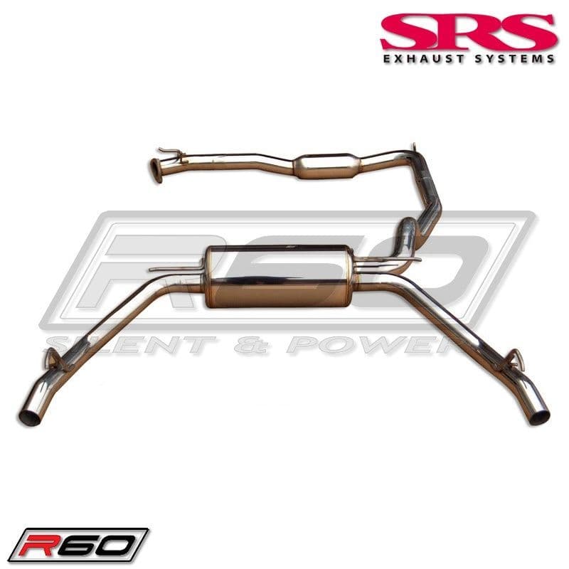 SRS EXHAUST SYSTEMS R60 CATBACK SYSTEM TÜV (HONDA CIVIC FN2 07-12 3DR TYPE R)
