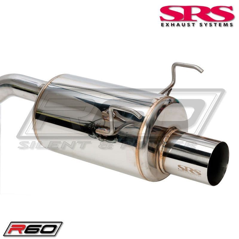 SRS EXHAUST SYSTEMS R60 CATBACK SYSTEM TÜV (HONDA DEL-SOL 92-95)