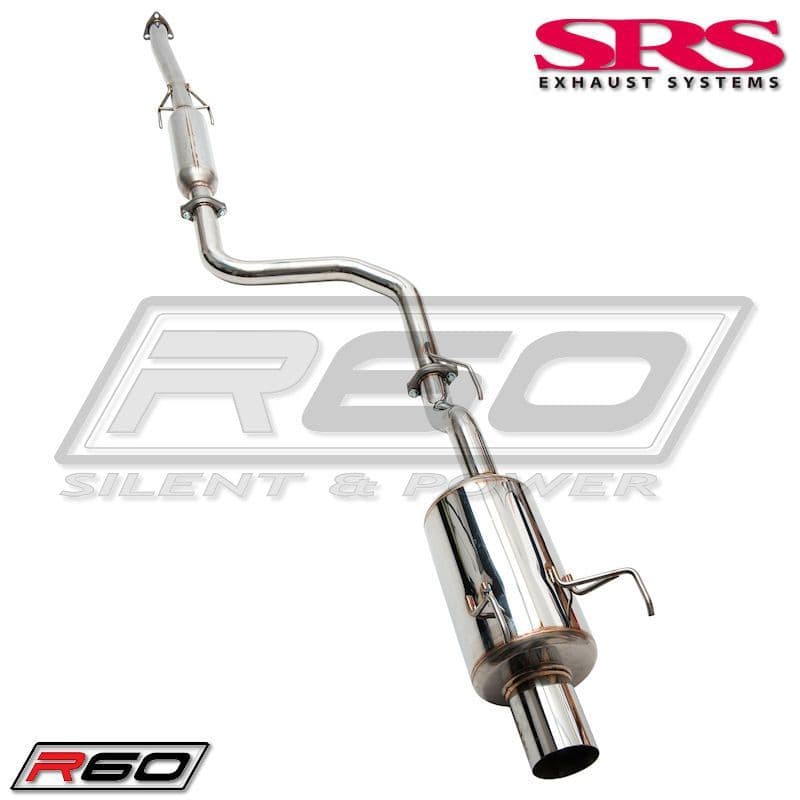 SRS EXHAUST SYSTEMS R60 CATBACK SYSTEM TÜV (HONDA INTEGRA DC2)