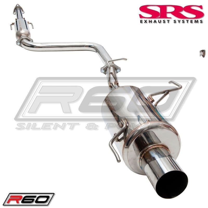 SRS EXHAUST SYSTEMS R60 CATBACK SYSTEM TÜV (PRELUDE 92-96)
