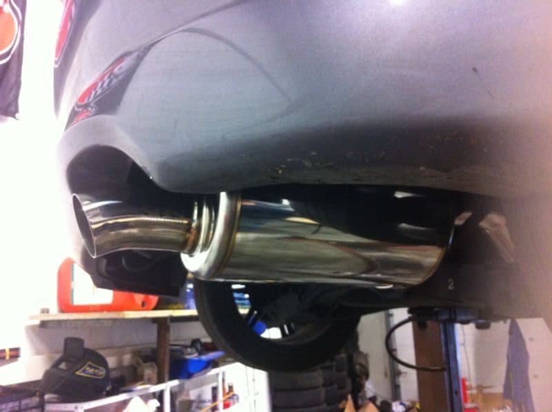 SRS EXHAUST SYSTEMS R70 CATBACK SYSTEM DOLPHIN TÜV (HONDA CIVIC EP3 TYPE R)