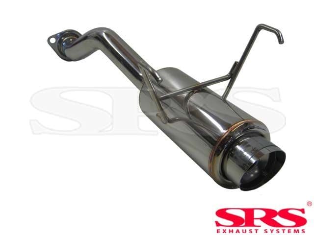 SRS EXHAUSTS AXLEBACK SYSTEM STAINLESS STEEL G50 (HONDA CIVIC EP3 TYPE R)