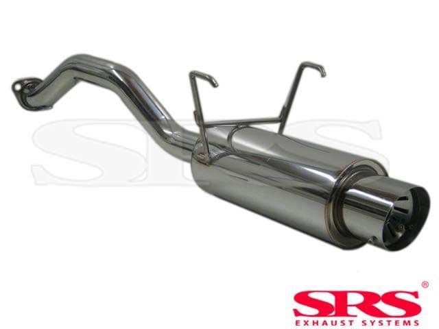 SRS EXHAUSTS AXLEBACK SYSTEM STAINLESS STEEL G55 (CIVIC 01-05 2DR)