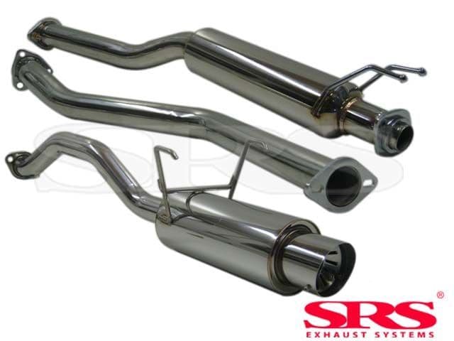 SRS EXHAUSTS CATBACK SYSTEM STAINLESS STEEL G55 (CIVIC 01-05 2DR)