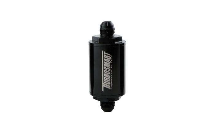 TURBOSMART FPR BILLET FUEL FILTER 10UM AN-8 - BLACK