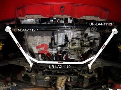 ULTRA RACING 2X 2-POINT FRONT BARS 1112 HONDA CIVIC 06+ FN/FN2 HB