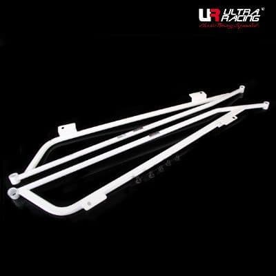 ULTRA RACING 2X 4-POINT SIDE/FLOOR BARS HONDA S2000 AP1/2