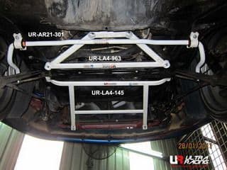 ULTRA RACING 4-POINT FRONT H-BRACE 963 TOYOTA MR2 91-99 SW20