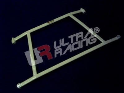 ULTRA RACING 4-POINT FRONT LOWER BRACE HONDA JAZZ/FIT 01-08