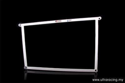 ULTRA RACING 4-POINT MID LOWER H-BRACE HONDA JAZZ/FIT 01-08