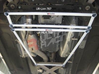 ULTRA RACING 4-POINT MID LOWER H-BRACE MAZDA MX5 NC 06+