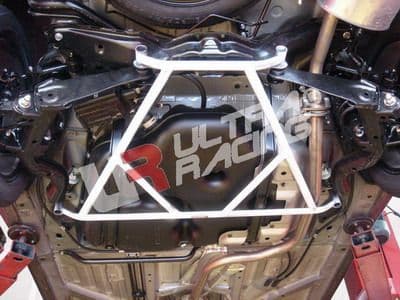 ULTRA RACING 4-POINT REAR LOWER BRACE HONDA INTEGRA 01-06 DC5