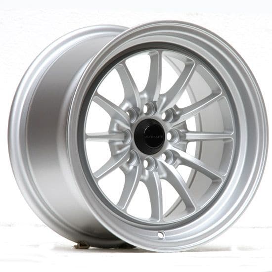ULTRALITE ALLOY WHEELS X4 UL12 / 15x8.25 / ET20 / 100+108x4 / MATTE SILVER