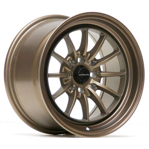 ULTRALITE ALLOY WHEELS X4 UL12 / 15x8.25 / ET20 / 100+114.3x4 / MATTE BRONZE