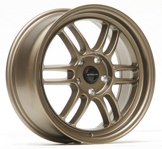 ULTRALITE F1 ALLOY WHEELS X4 -17x7.5 / ET42 / 5x114.3 / 73.1 / MATT BRONZE