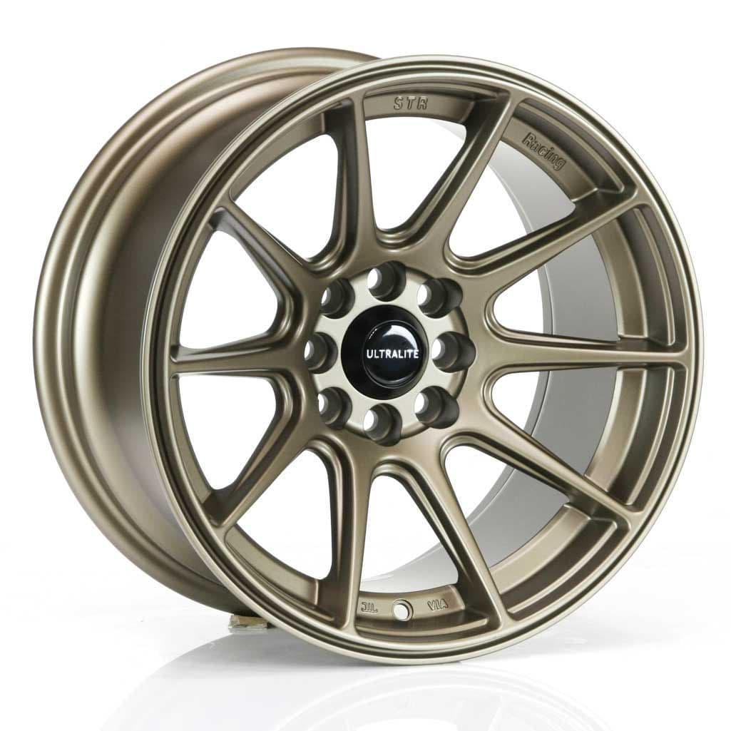 ULTRALITE UL11 ALLOY WHEELS X4 - 15x8 / ET0 / 4x100+108 / MATT BRONZE