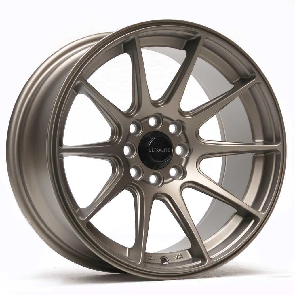 ULTRALITE UL11 ALLOY WHEELS X4 - 16x8 / ET25 / 4x100+108 / MATT BRONZE