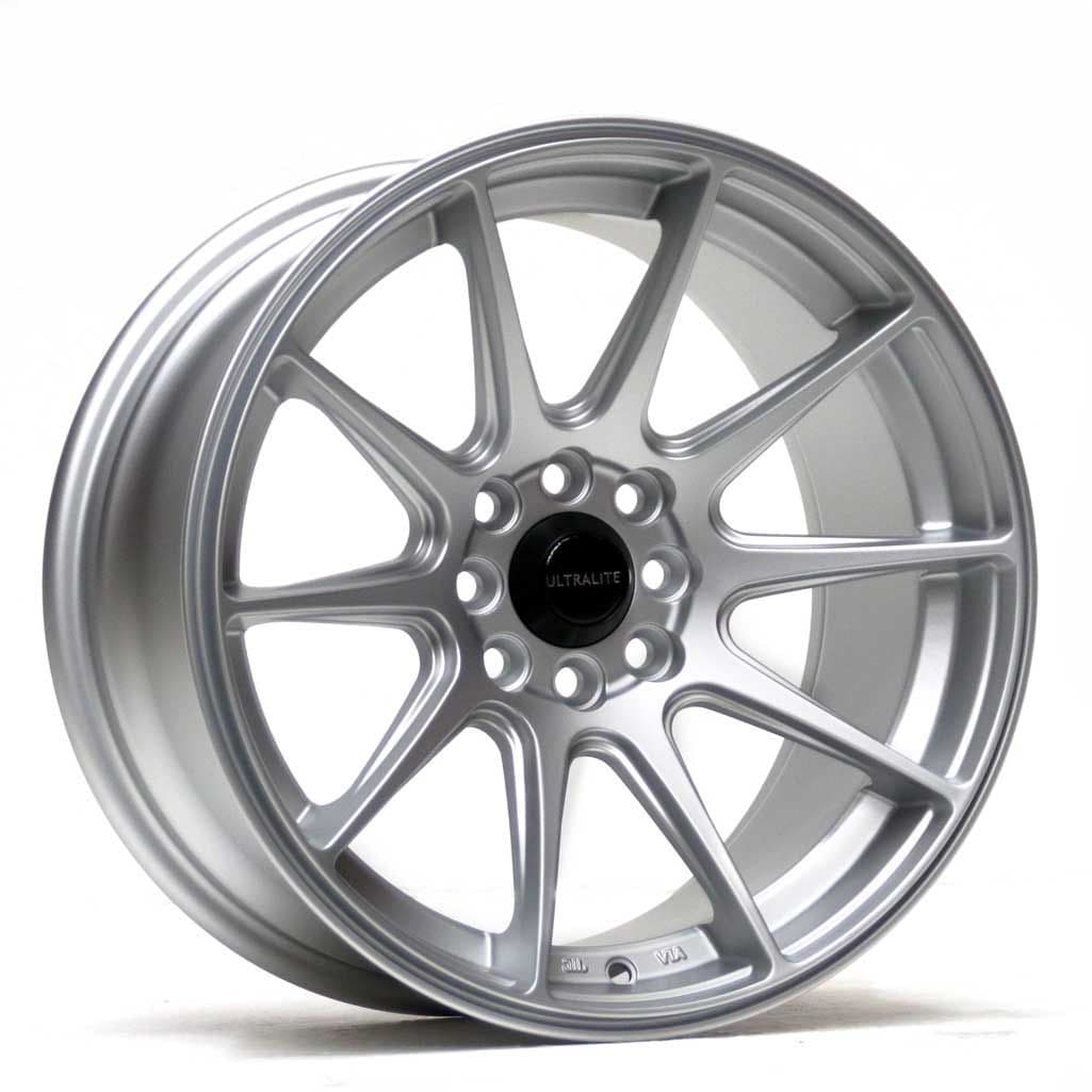 ULTRALITE UL11 ALLOY WHEELS X4 - 16x8 / ET25 / 4x100+108 / MATT SILVER