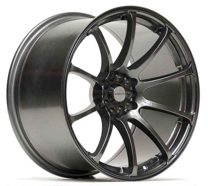 ULTRALITE ULR5 ALLOY WHEELS X4 - 19x10.5 / ET20 / 5x100+114.3 / 73.1 / DARK GUNMETAL