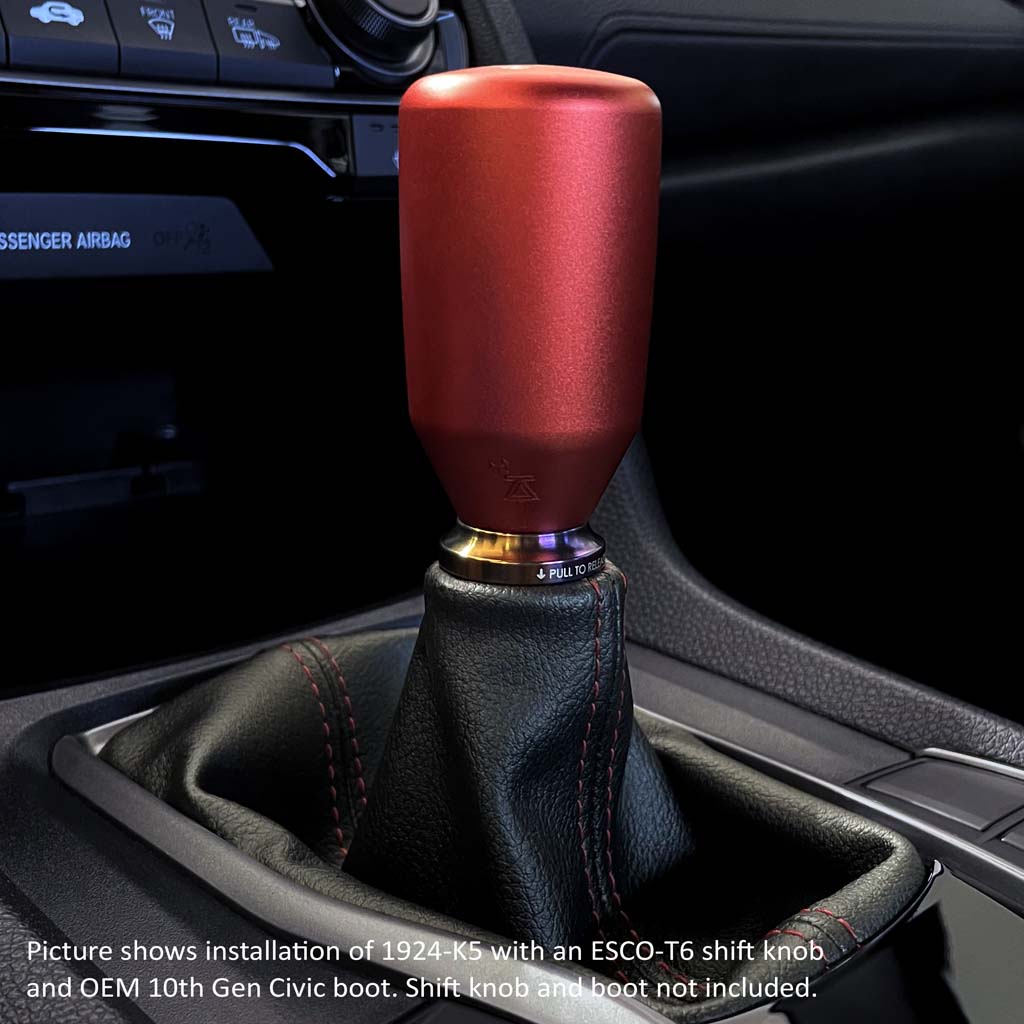 ACUITY Shift Boot Collar Upgrade (Burnt Titanium Finish)