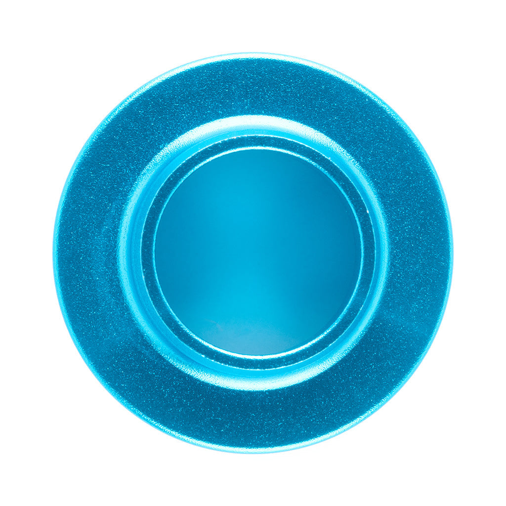 ACUITY Satin Teal Aluminum Shift Boot Collar for POCO Shift Knobs