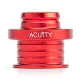 ACUITY POCO Low-Profile Shift Knob in Satin Red Finish (M10X1.5)