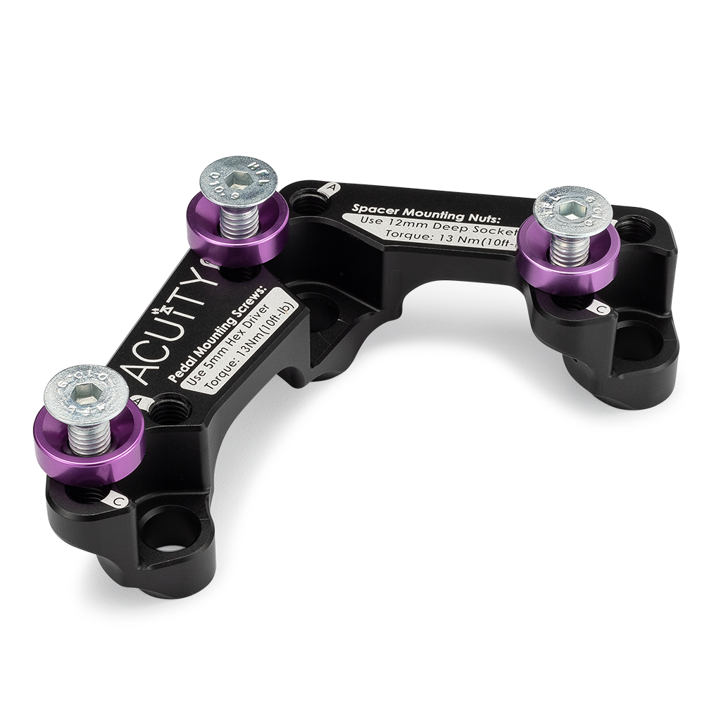 ACUITY Throttle Pedal Spacer for the Right-Hand-Drive Vehicles