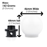 ACUITY POCO Insulated Low-Profile Shift Knob in White (M10X1.5)