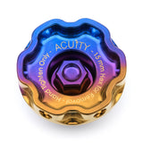 ACUITY Podium-Ti Oil Cap in Burnt Titanium Finish for Hondas/Acuras