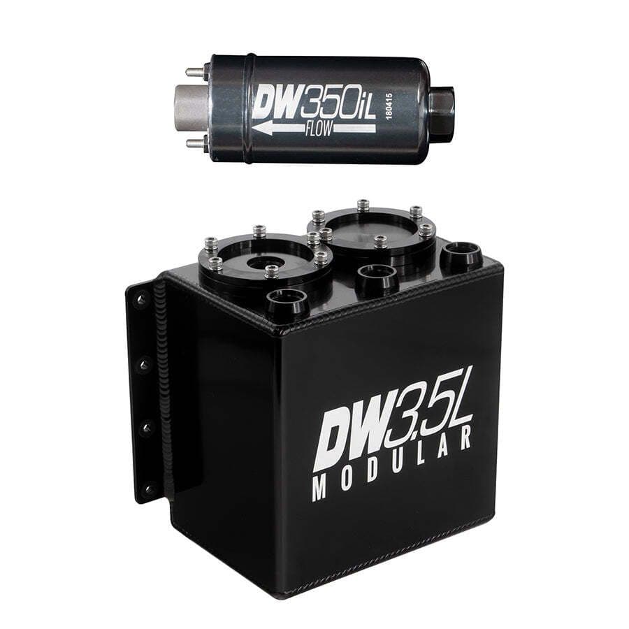 3.5L MODULAR SURGE TANK, UNIVERSAL. INCLUDES 1 350IL IN-LINE FUEL PUMP
