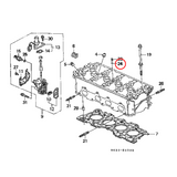 GENUINE HONDA O-RING SEAL 8.8 x 1.9 VTEC CYLINDER HEAD