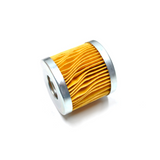 SYTEC MOTORSPORT IN-LINE 'BULLET' FUEL FILTER WITH AN6 -6 FITTINGS [BLACK]
