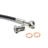 HEL BRAIDED CLUTCH LINE HOSE NISSAN PULSAR 2.0 GTI-R RHD [FLEXI REPLACMENT]