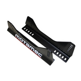 MOTAMEC SEAT SIDE MOUNTS ALLOY BRACKETS UNIVERSAL FITS SPARCO OMP WITH STICKERS