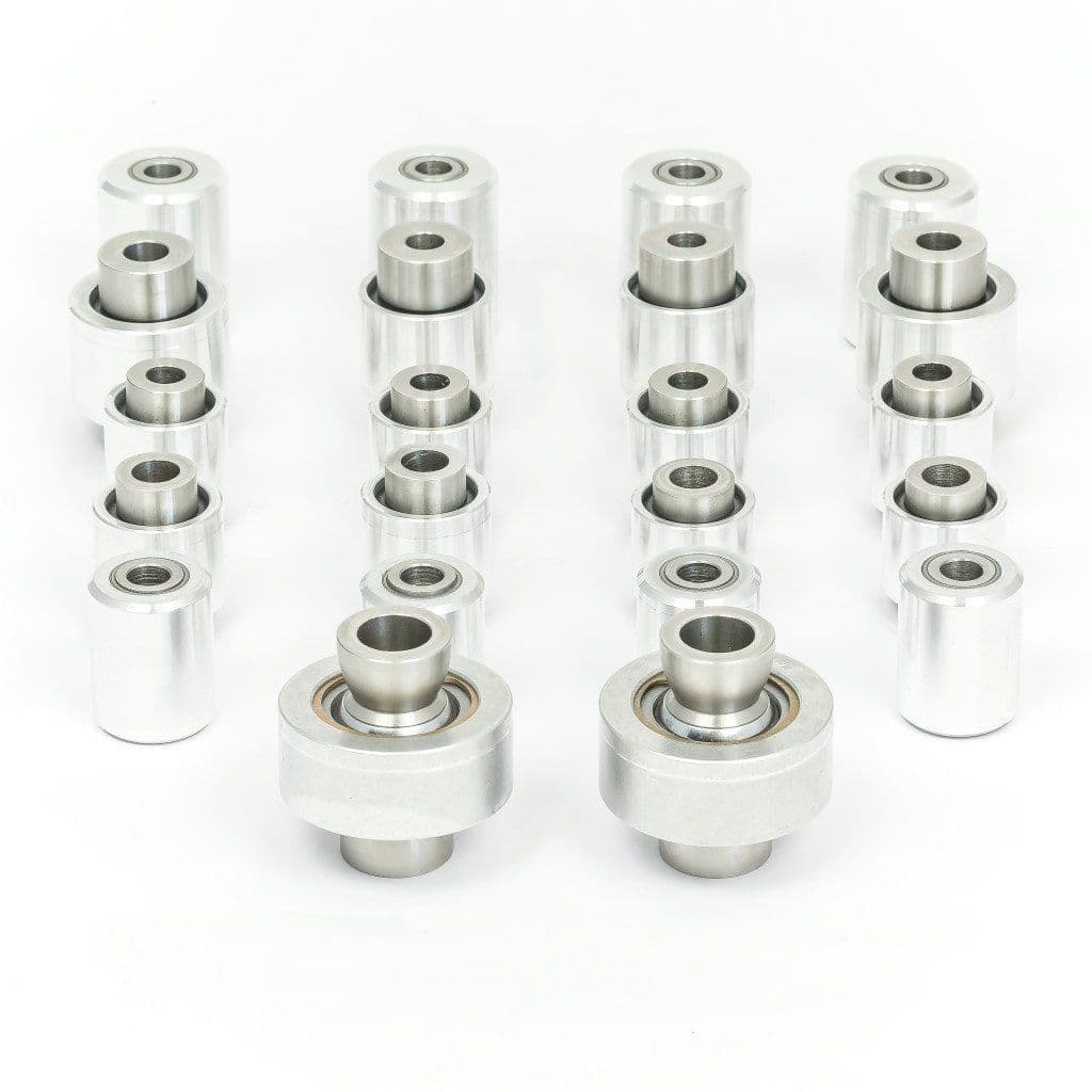 BALLADE SPORTS MACHINE FINISH FULL SPHERICAL SUSPENSION BUSHING KIT HONDA S2000 AP2 04-09
