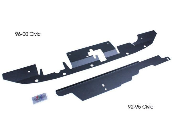 Circuit Hero Black Aluminium Cooling Plate Honda Civic EG EK 92-00