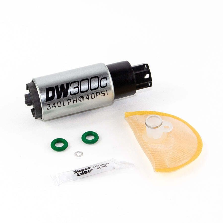 DEATSCHWERKS DW300C  340LPH COMPACT FUEL PUMP FOR HONDA CIVIC FN2 TYPE R
