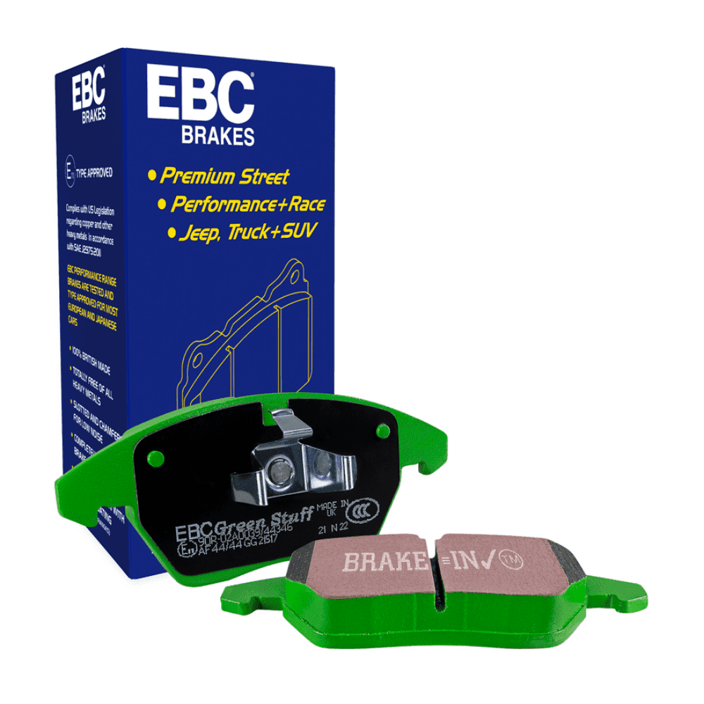 EBC GREENSTUFF FRONT BRAKE PADS | HONDA JAZZ 1.4 02-04