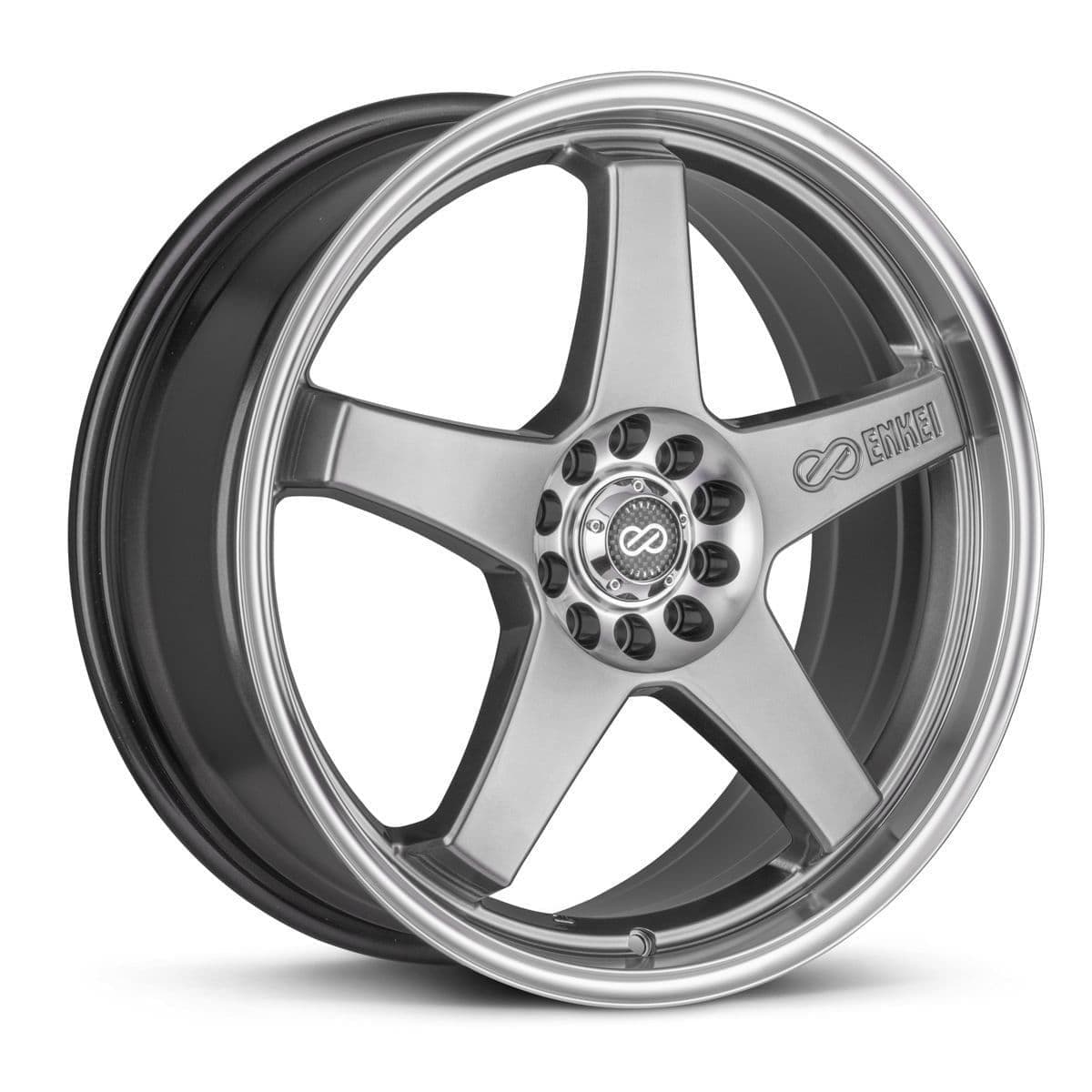 ENKEI EV5 ALLOY WHEEL 18 X 7.5 45/72.6/5X100/114.3 HYPER BLACK