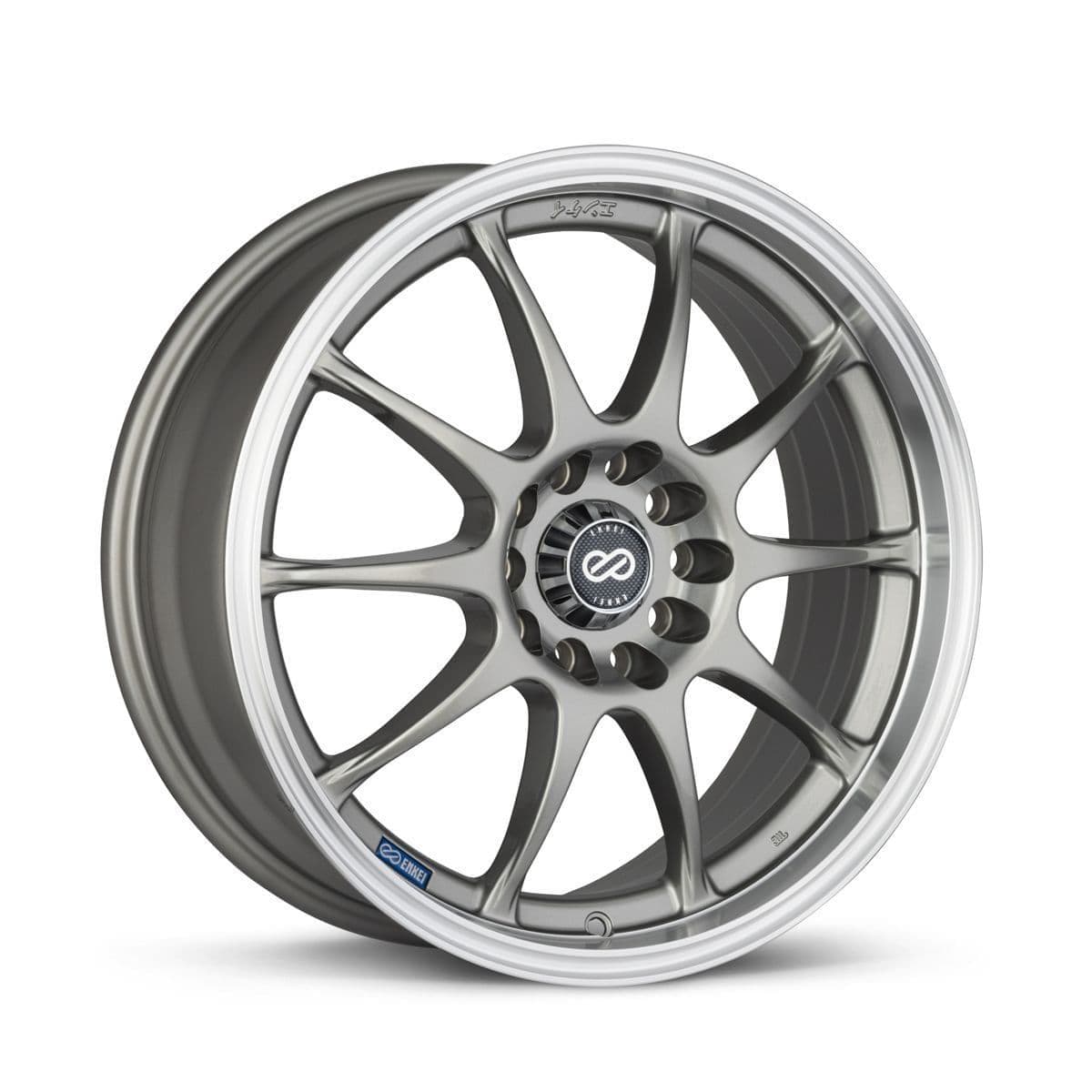 ENKEI J10 ALLOY WHEEL 16 X 7 42/72.6/4X100/114.3 SILVER W/ MACHINED LIP