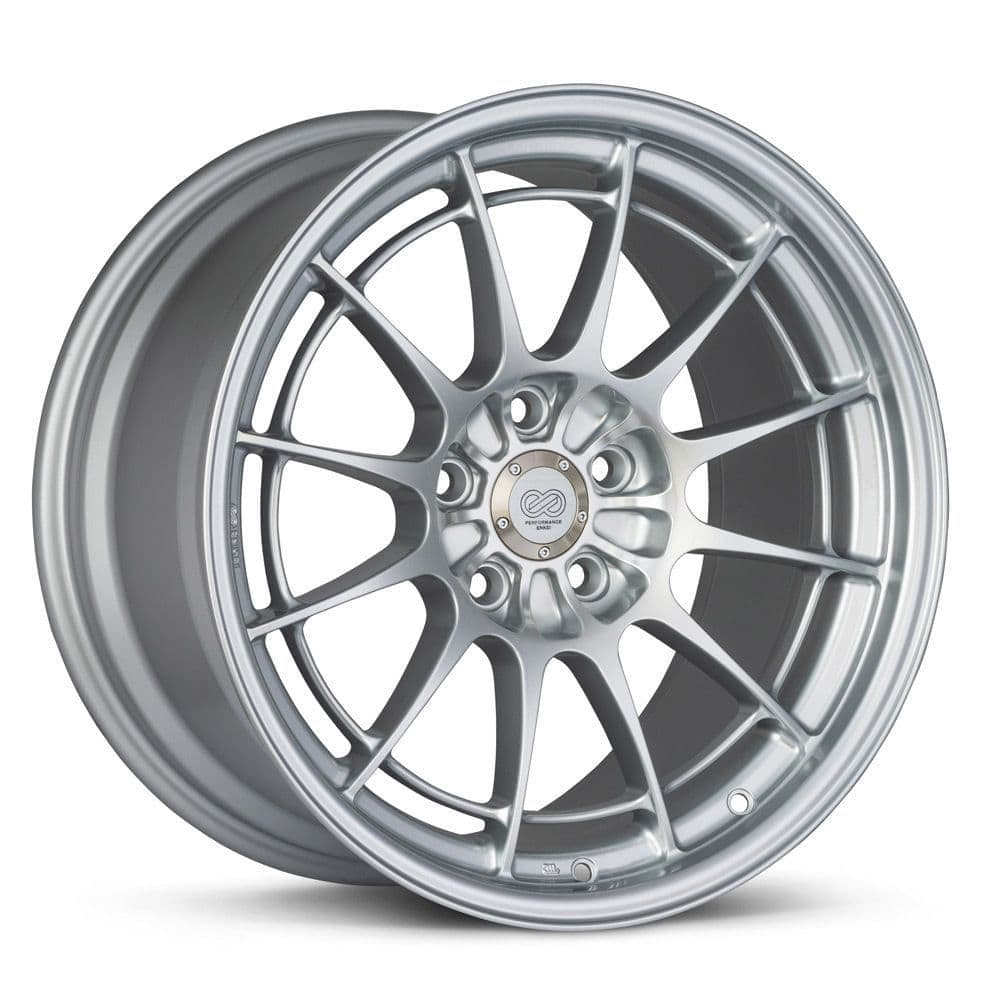 ENKEI NT03+M ALLOY WHEEL 18 X 10.5 30/72.6/5X114.3 F1 SILVER