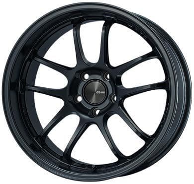 ENKEI PF01EVO ALLOY WHEEL 17 X 9.5 0/75/5X114.3 MATTE BLACK