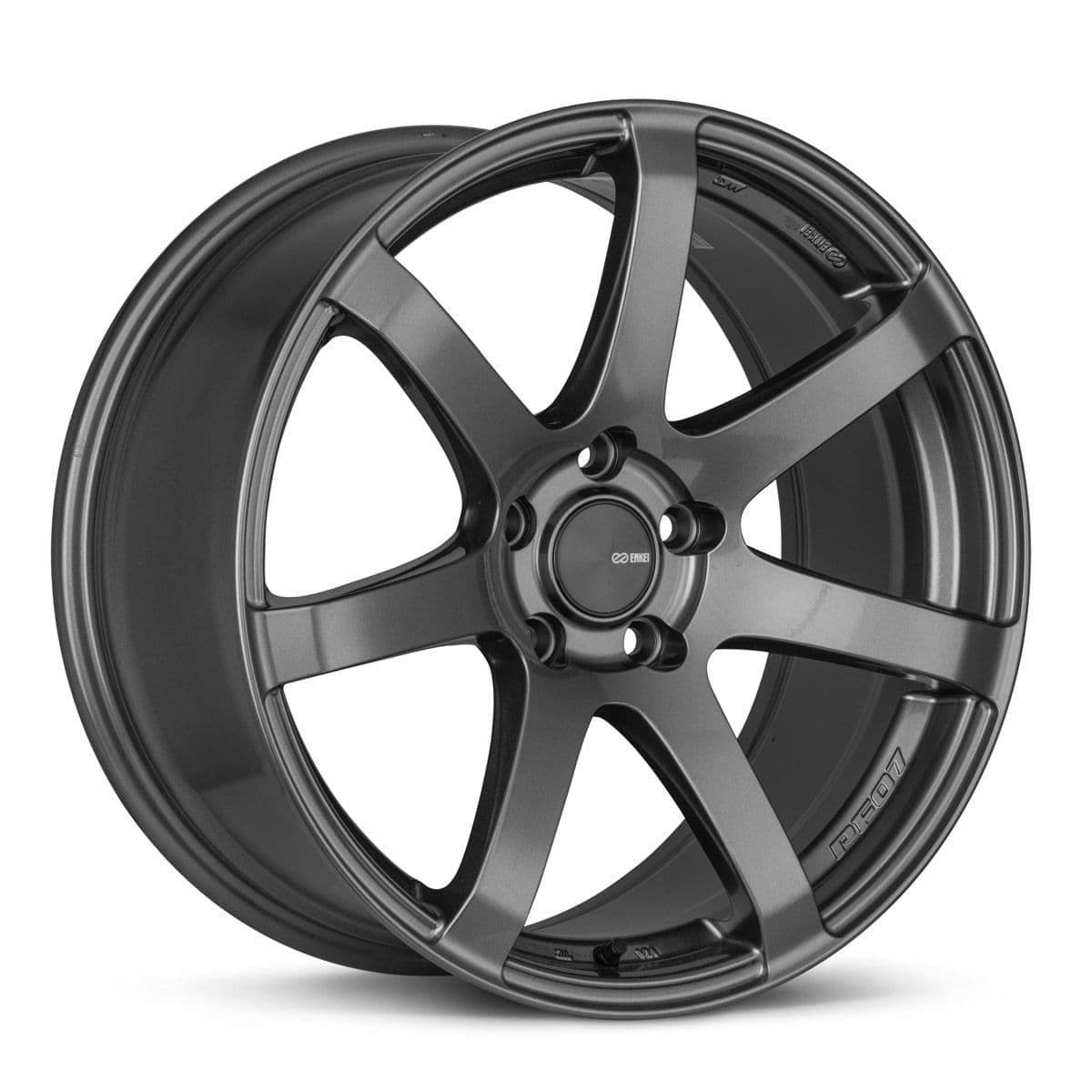 ENKEI PF07 ALLOY WHEEL 17 X 7.5 42/75/4X100 DARK SILVER
