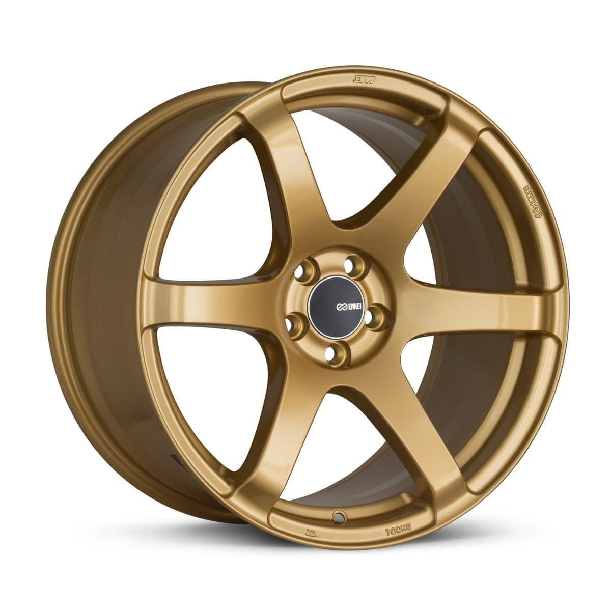 ENKEI T6S ALLOY WHEEL 17 X 8 45/72.6/5X100 GOLD