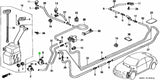 GENUINE HONDA WASHER PUMP ASSY | HONDA CIVIC ACCORD INTEGRA ACTY LOGO FR-V CR-V