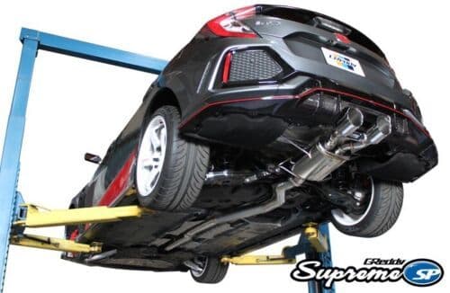 GREDDY SUPREME SP EXHAUST TWIN TIPS HONDA CIVIC TYPE R FK8 17-21