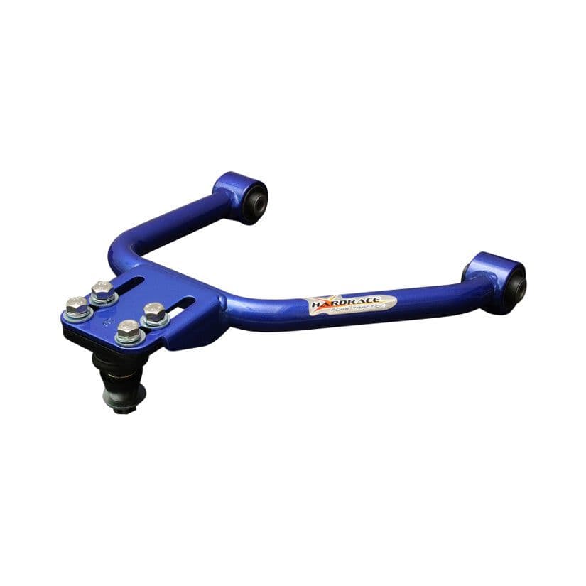 HARDRACE ADJUSTABLE FRONT UPPER CONTROL ARM WITH HARDENED RUBBER BUSHES 2PC SET NISSAN 350Z Z33