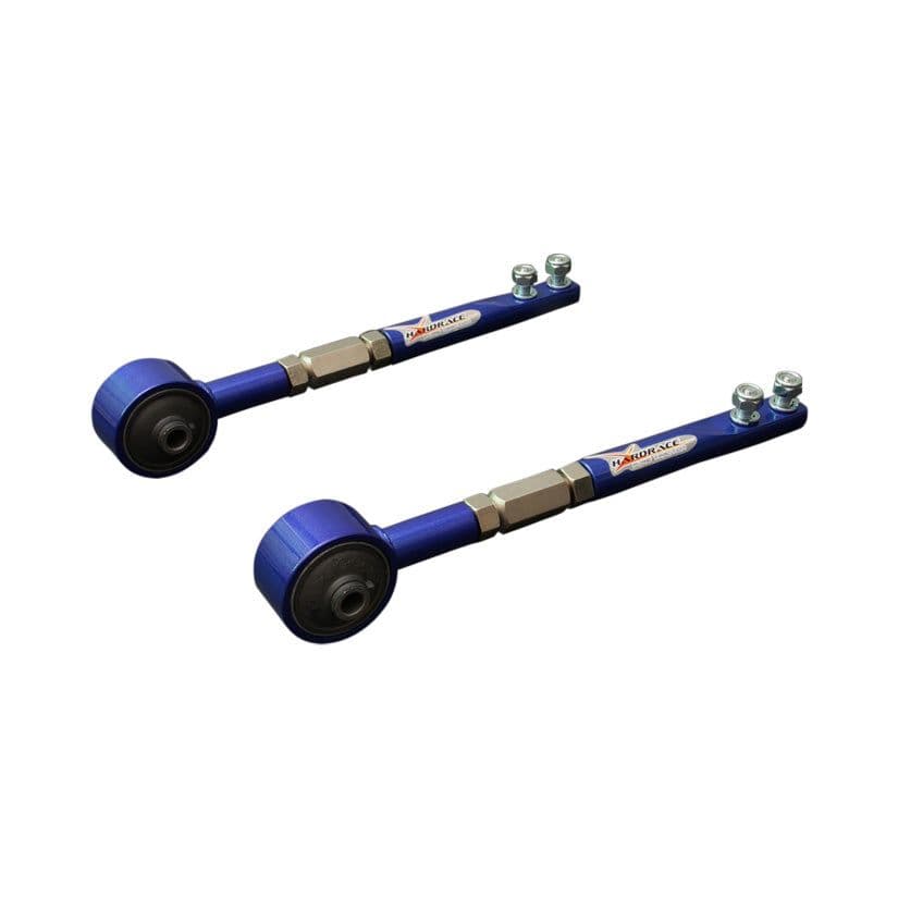 HARDRACE ADJUSTABLE HEAVY DUTY TENSION ROD HARD RUBBER BUSHES NISSAN 200SX S14 SKYLINE R33 R34
