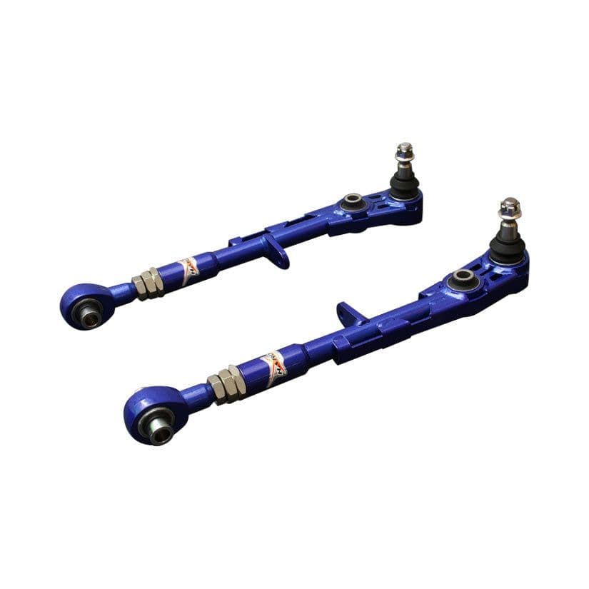 HARDRACE ADJUSTABLE REAR LOWER CAMBER ARMS WITH SPHERICAL BEARINGS 2PC SET LEXUS SC300 SC400 91-00